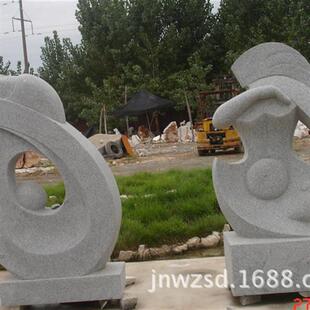 石制握手雕塑工艺品报价工厂大理石诚信石雕厂家园林景观石刻图