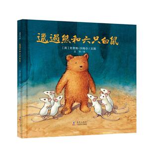 【正版书】 邋遢熊和六只白鼠 [英]克里斯沃梅尔 文图,王芳 译 海豚出版社