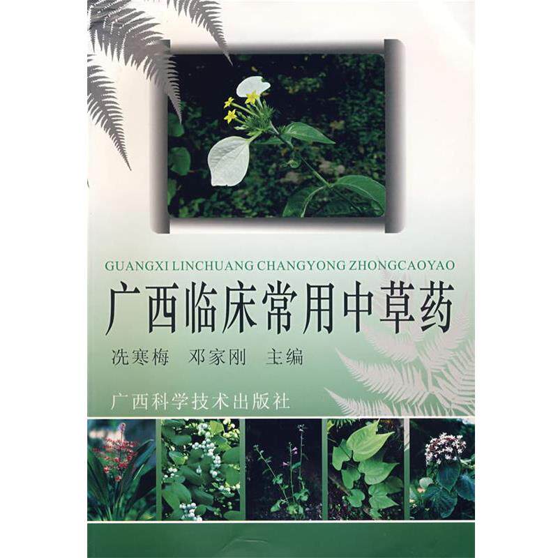 【正版书】 广西临床常见中草药 洗寒梅,邓家刚 编著 广西科学技术出版社