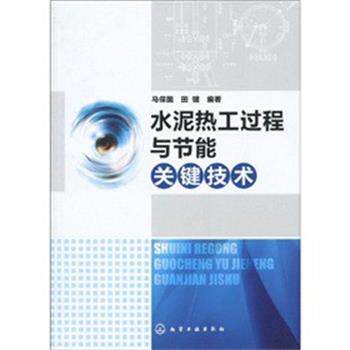 【正版书】 水泥热工过程与节能关键技术 马保国,田键著 化学工业出版社