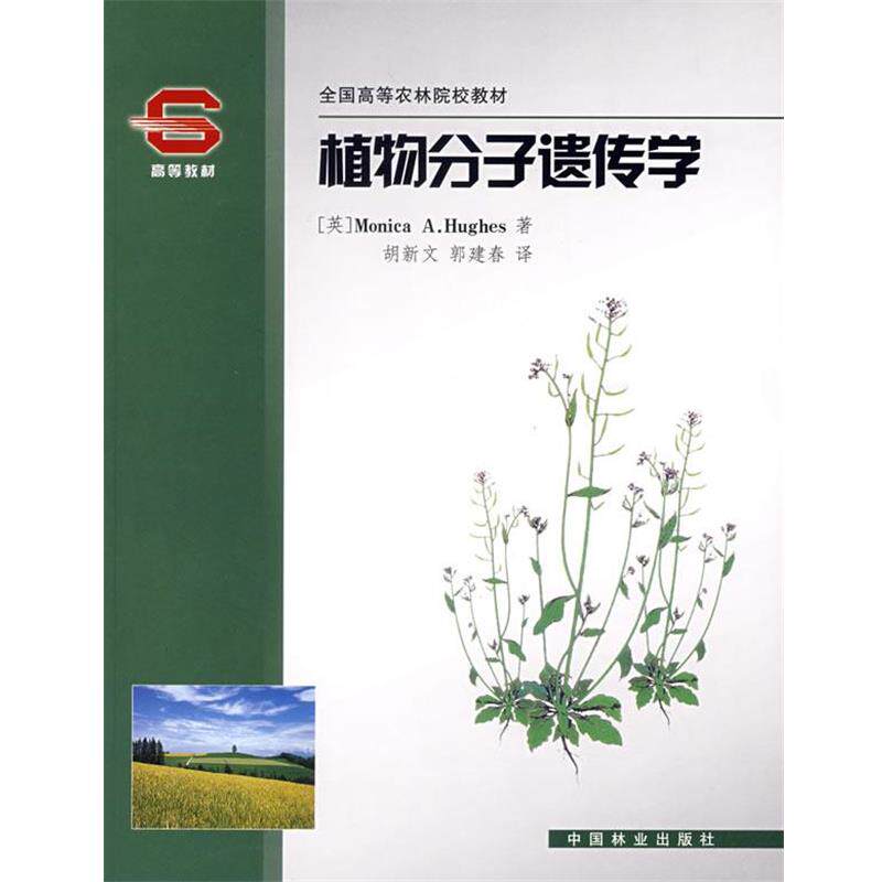【正版书】 植物分子遗传学 （英）休斯 著,胡新文,郭建春 译 中国林业出版社