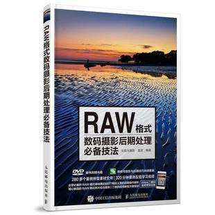 数码 RAW格式 摄影后期处理技法 雷波 摄影 北极光 正版