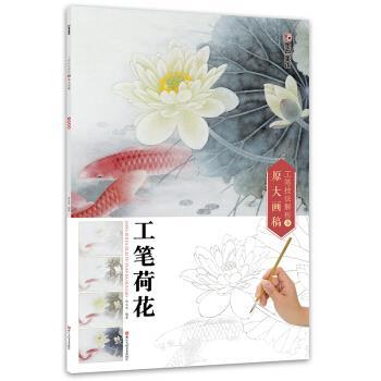 【正版书】 墨点 工笔技法解析与原大画稿 工笔荷花 张玉美 著 浙江人民美术出版社
