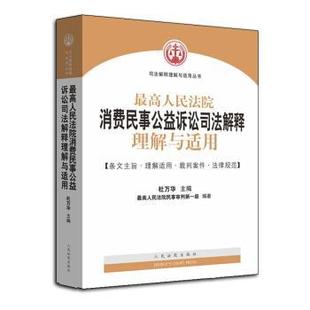 高人民法院消費民事公益訴訟司法解釋理解與適用 杜萬華 正版