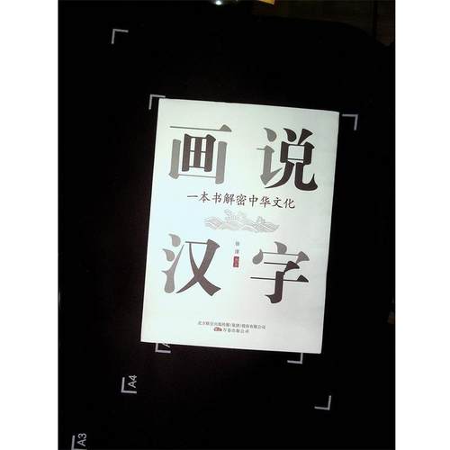 【正版】画说汉字 一本书解密中华文化 徐瑾