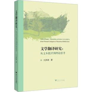 【正版】文学翻译研究 从文本批评到理论思考 王洪涛