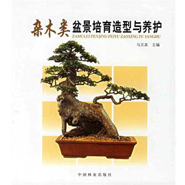 【正版书】 杂木类盆景培育造型与养护 马文其 主编 中国林业出版社