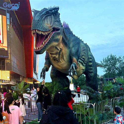大型仿真电动恐龙模型主题公园城市广场商场展览南方巨兽龙厂家
