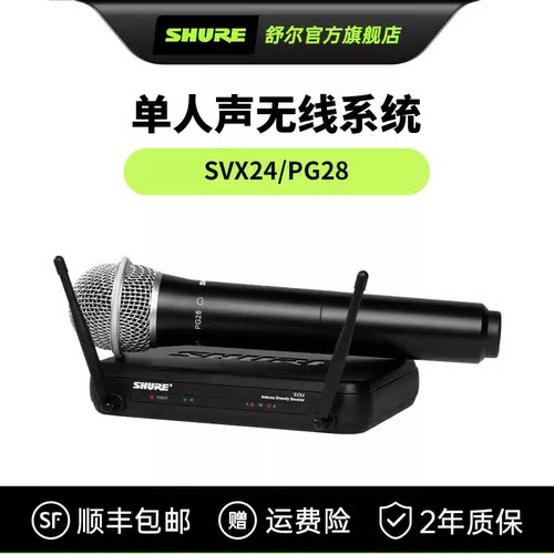 舒尔SVX24/288/PG58无线话筒演出
