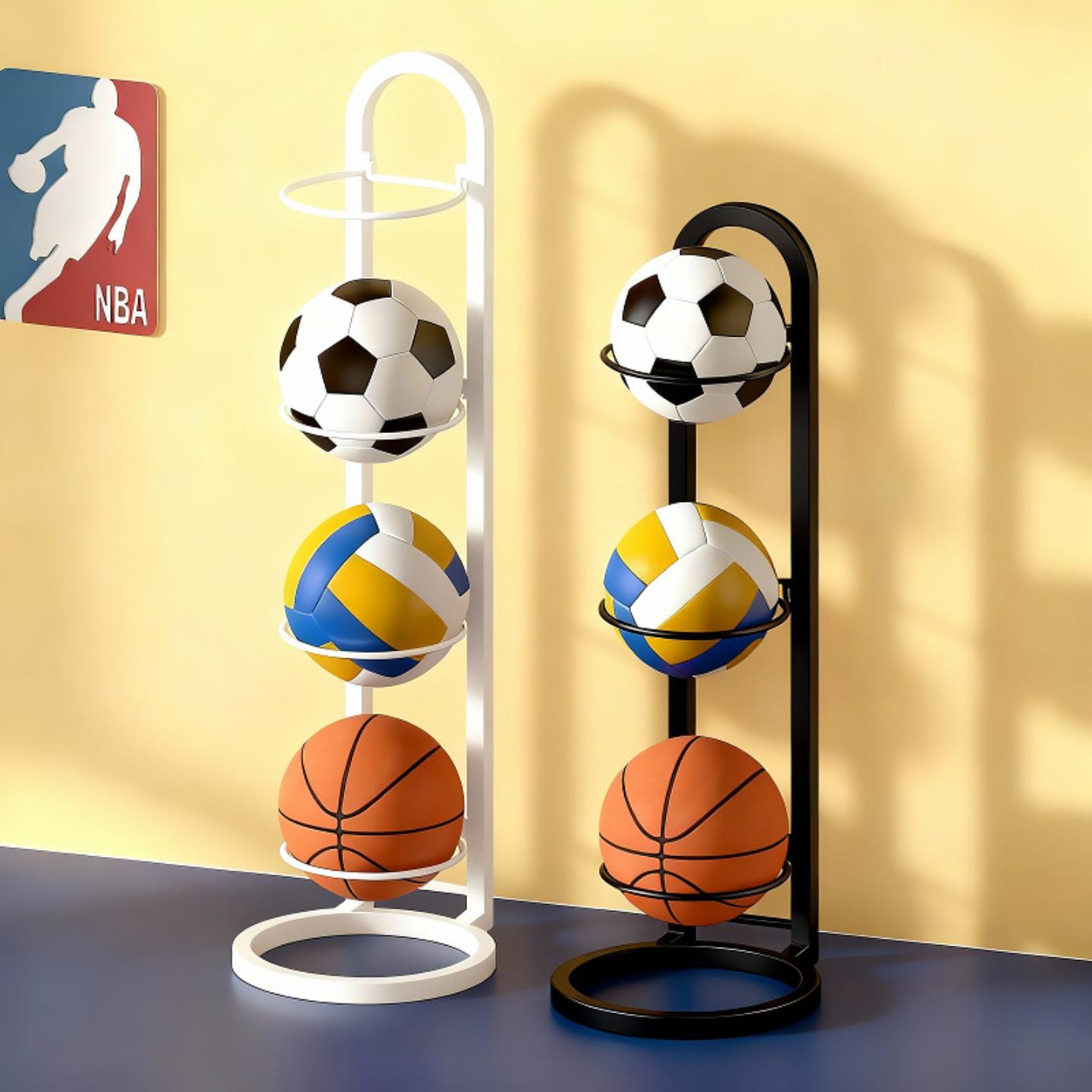 球类收纳架家用折叠置物架