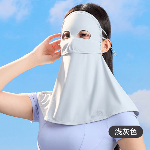 熊猫款夏季防晒面罩全脸防紫外线
