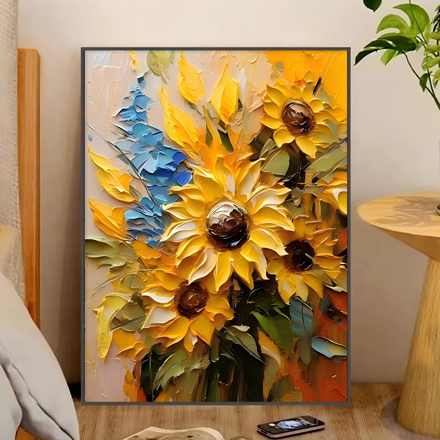 数字油画diy填充客厅大幅装饰画