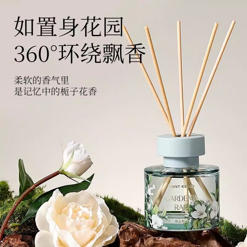 栀子花桂花无火香薰精油室内家用