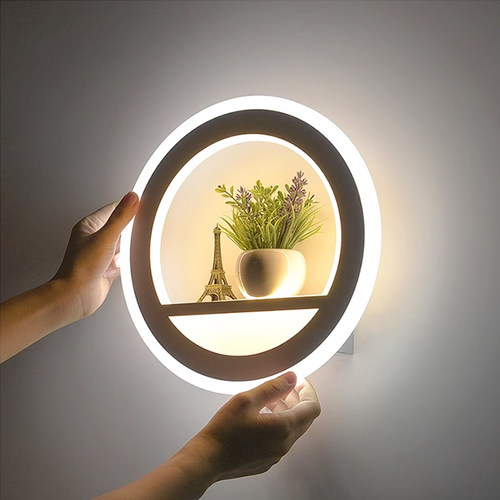 尚旗客厅楼梯壁灯现代高亮调光