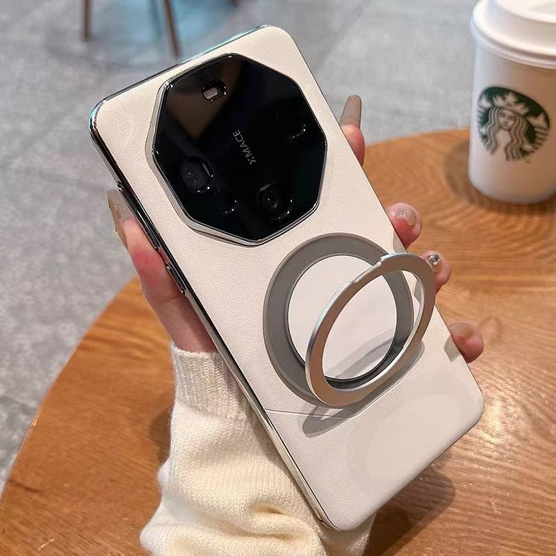 华为mate70rs非凡大师手机壳meta70pro磁吸支架mete60真皮保护套50保时捷镜头全包防摔mt40e外壳por+男女新款