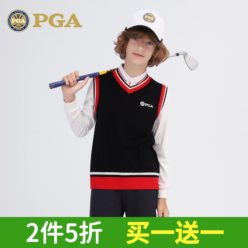 PGA秋冬新款背心舒适保暖高尔夫