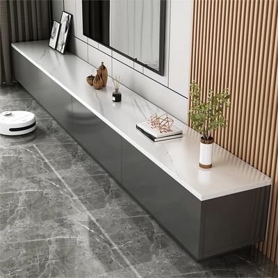 家用收纳储物一体电视机柜客厅现代简约小户型2025新款电视柜