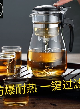 Tea Pots Heat Resistant Glass Tea Pot Tea Infuser Chinese Ku