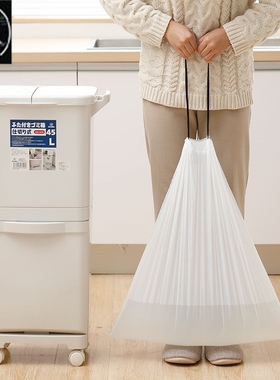 Garbage bags portable kitchen large trash can plastic bag