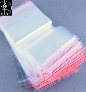 100pcs clear 2 ml ziplock packaging bags zip lock reclosable