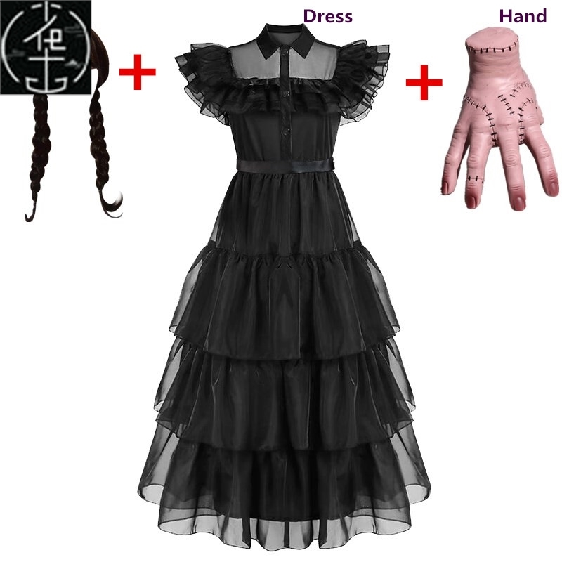 Wednesday Cosplay Girl Costume Cosplay Princess Costume Birt