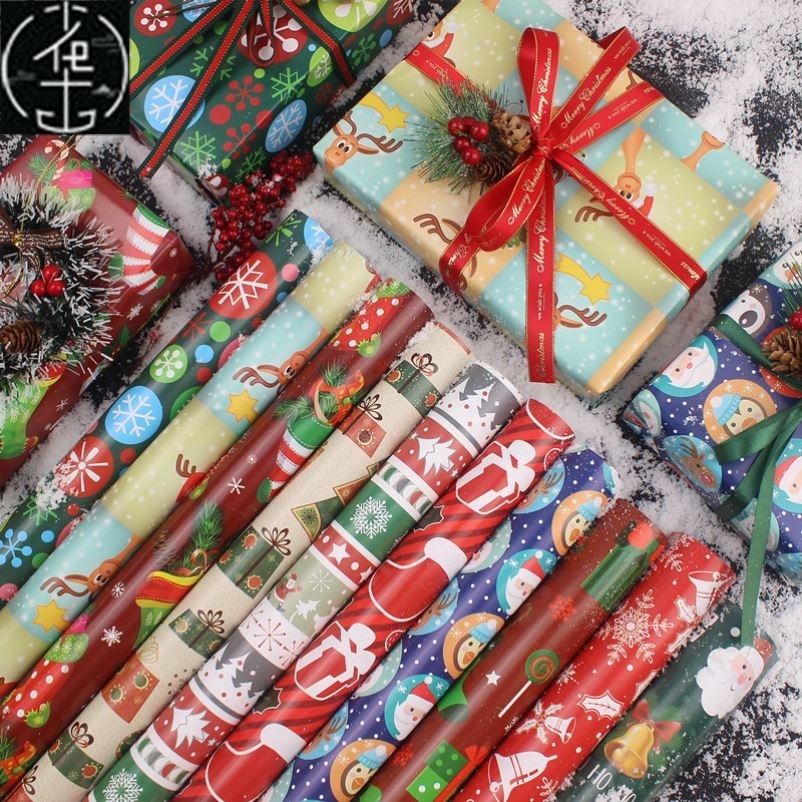 Christmas Wrapping Paper Gift Wrap Artware Packing Package
