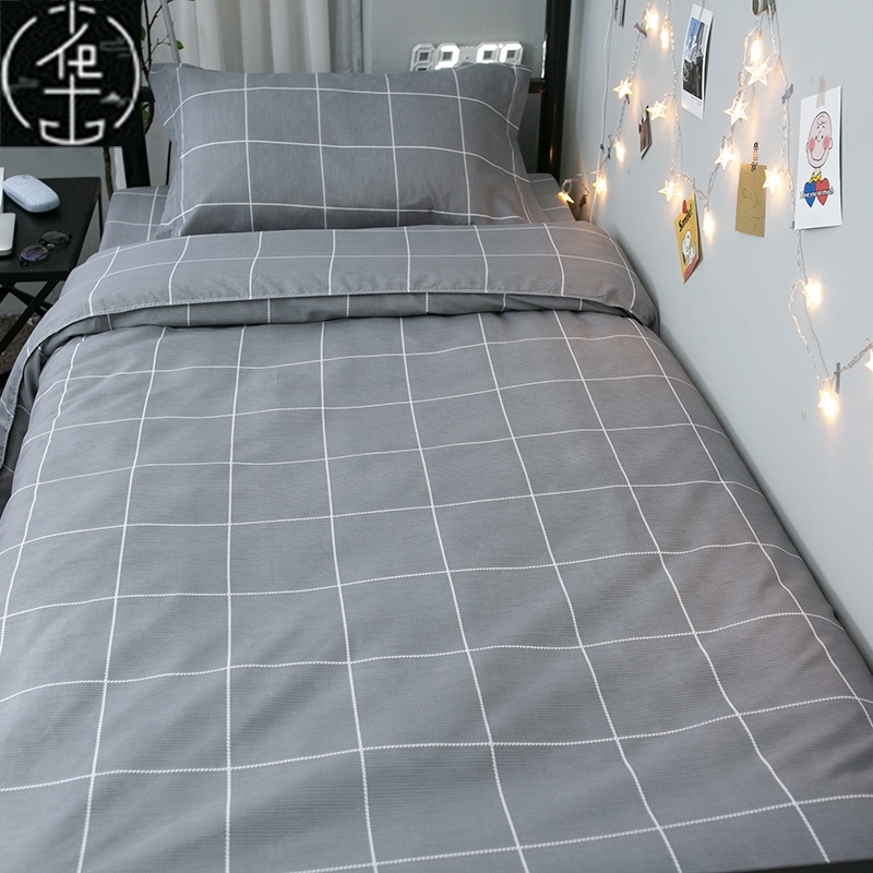 Cotton Bed sheets set quilt cover pillow cases four-piece b