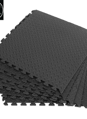 12PCS 30*30cm EVA Leaf Grain Floor Mats Gym Floor Mat Splici