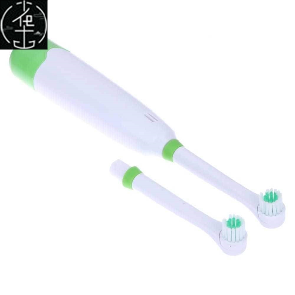 Green 1 PCS Rotating Anti Slip Waterproof  Electric Toothbr