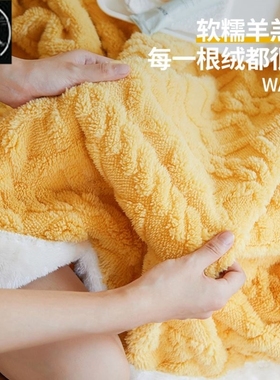 Winter warm milk blanket sub bed sheet blanket冬季盖毯
