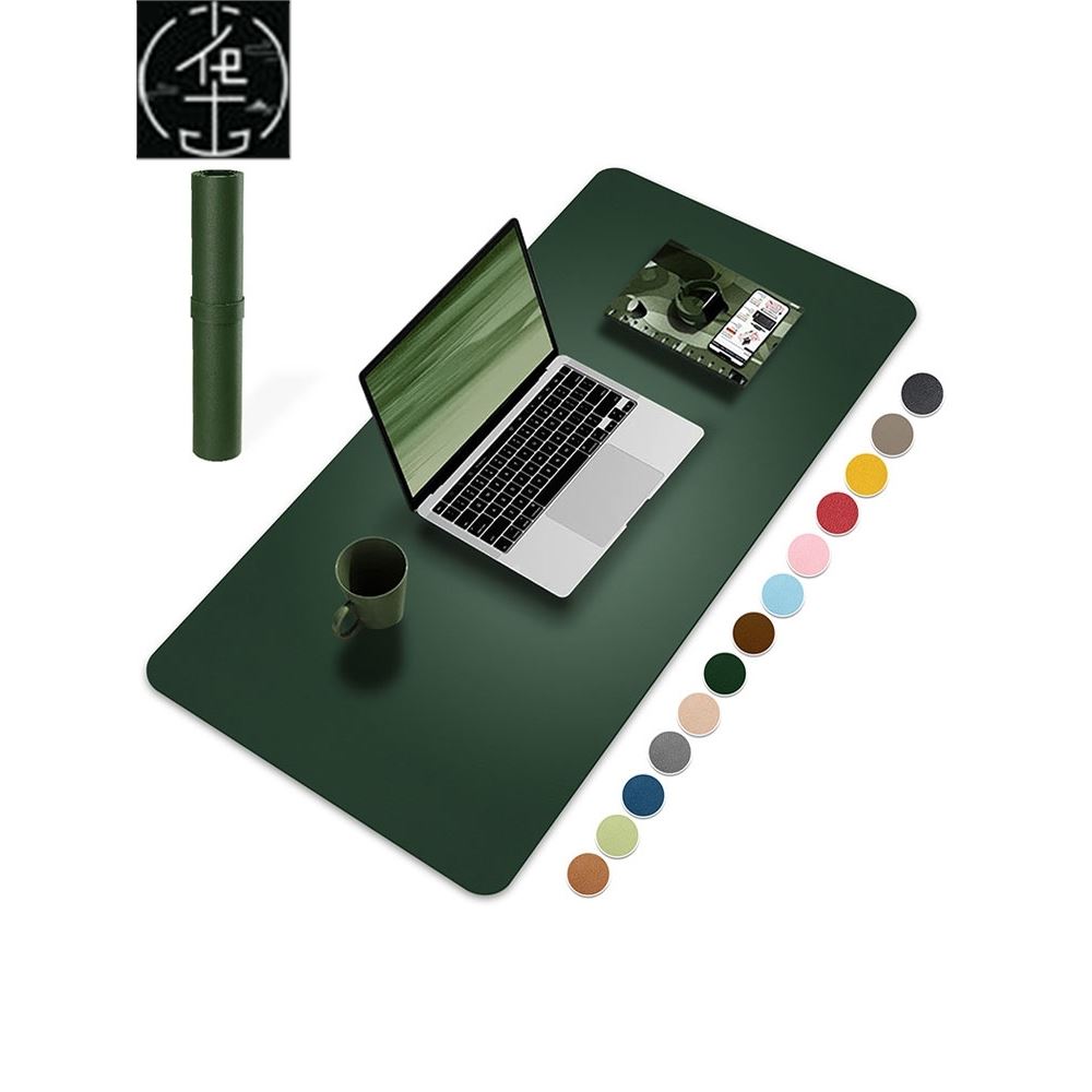 Large Size Office Desk Protector Mat PU Mouse Pad non-slip