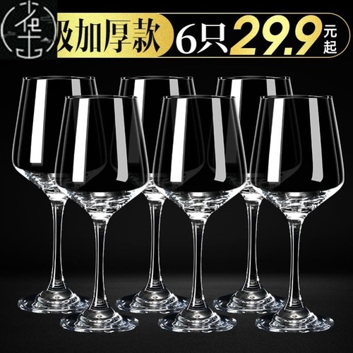 Acrylic plastic red wine glasses of champagne cup wine glass