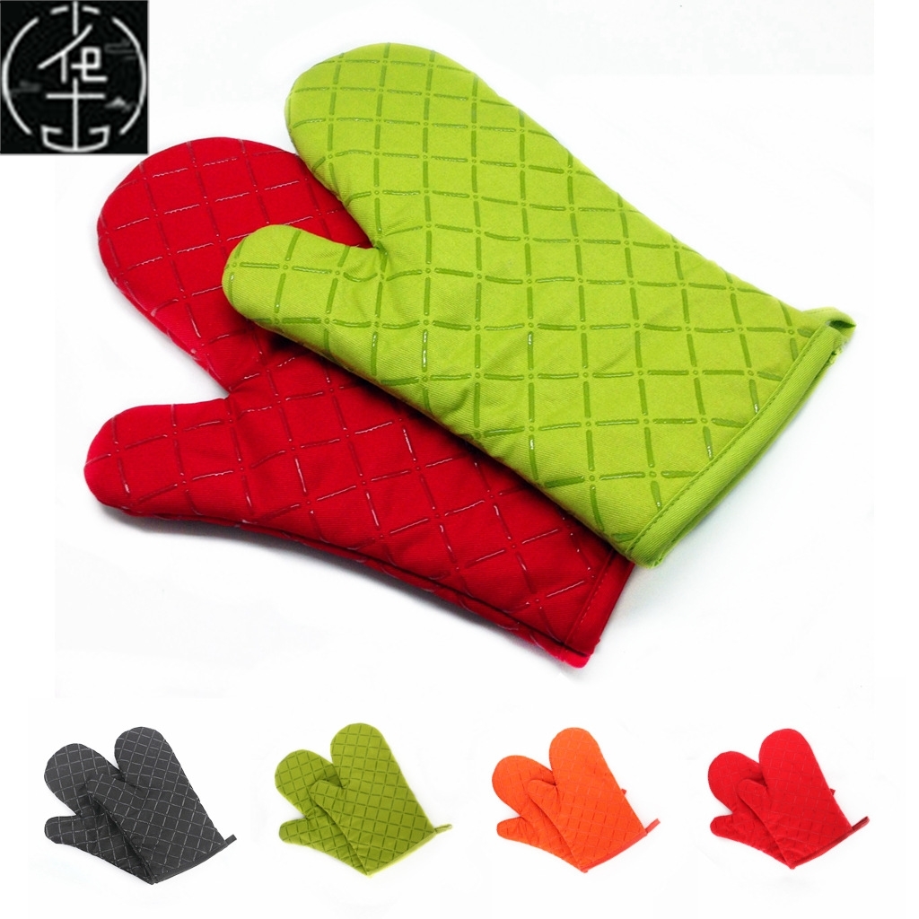 Cooking microwave gloves baking BBQ potholders Oven mitts