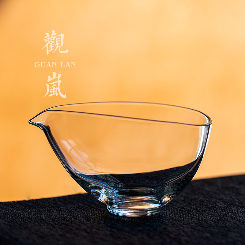 观岚高硼硅玻璃公道杯分茶器功夫茶匀茶杯创意无柄耐热透明茶海,餐饮具,茶海,淘宝优惠券,粉丝福利购,淘宝优惠卷