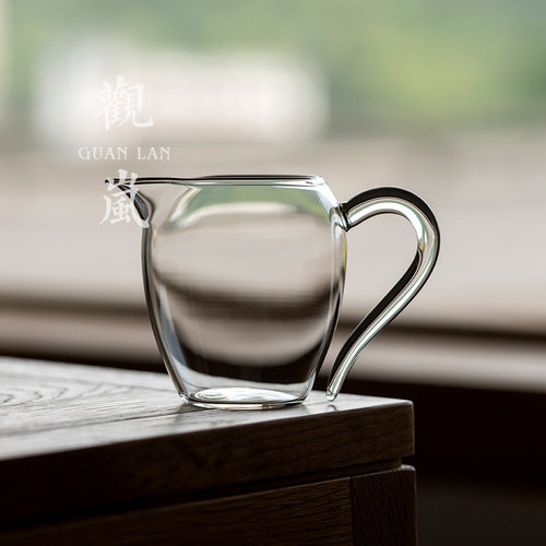 观岚高硼硅耐热公道杯