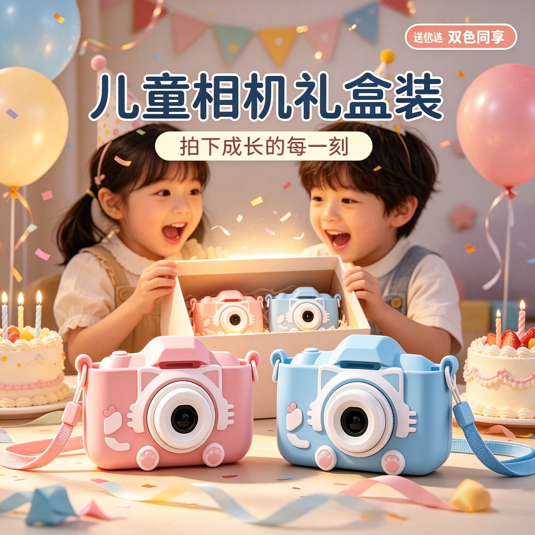 儿童可拍照迷你相机玩具
