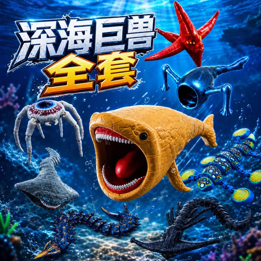 山海经食海者玛雅3D打印玩具