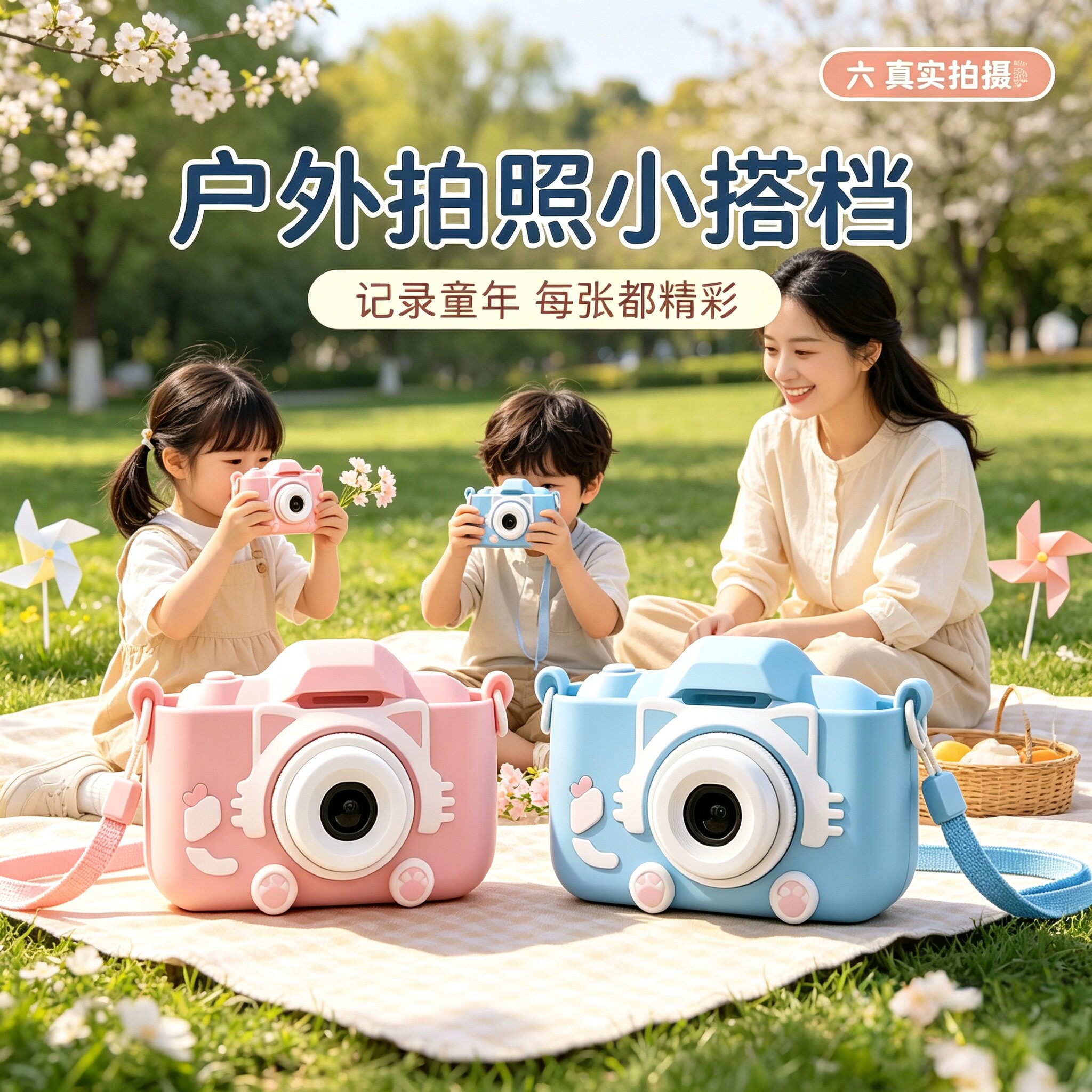 儿童可拍照迷你相机玩具