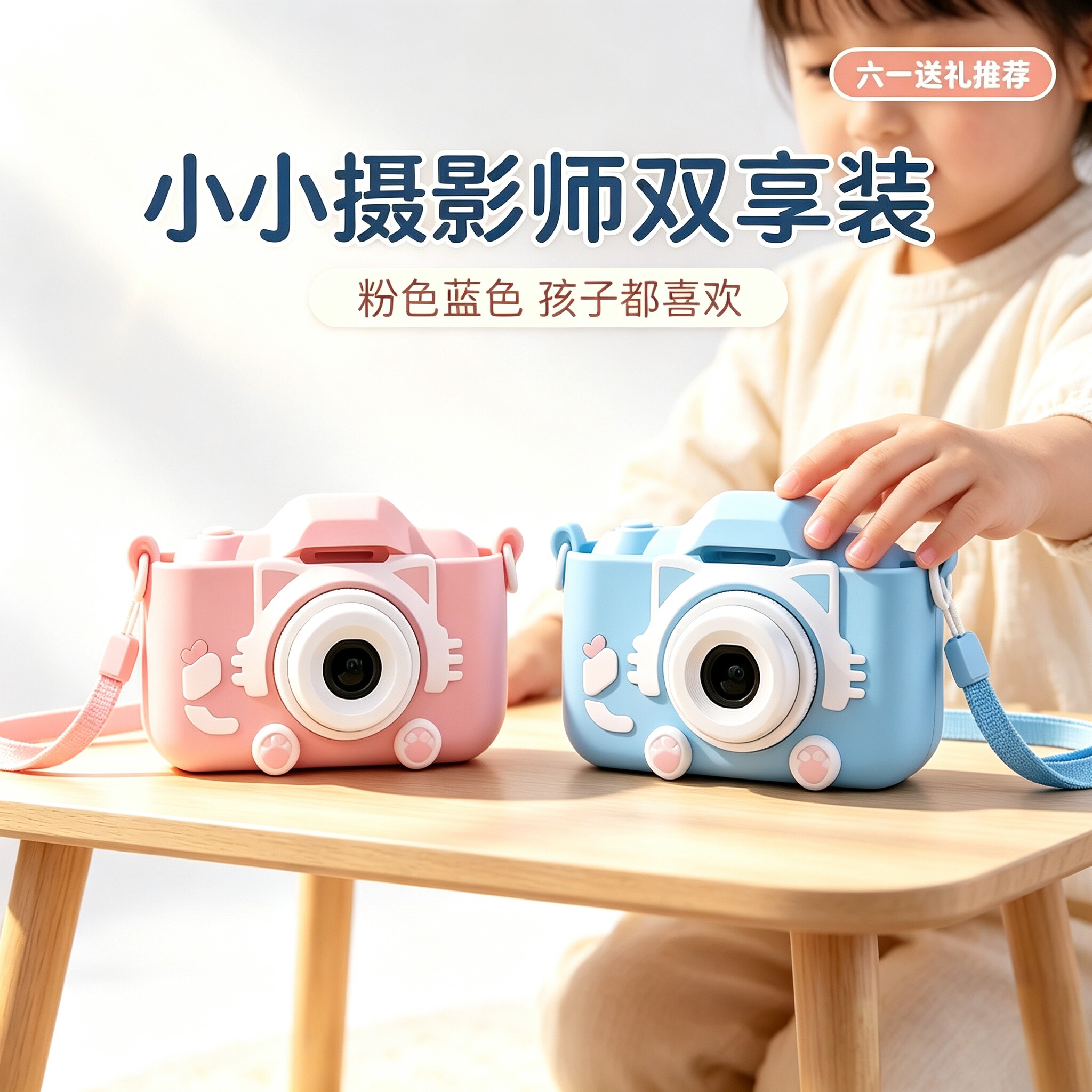 儿童可拍照迷你相机玩具