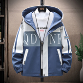 春秋季 青少年外套男孩高中学生初中生潮流帅气百搭夹克大童男装