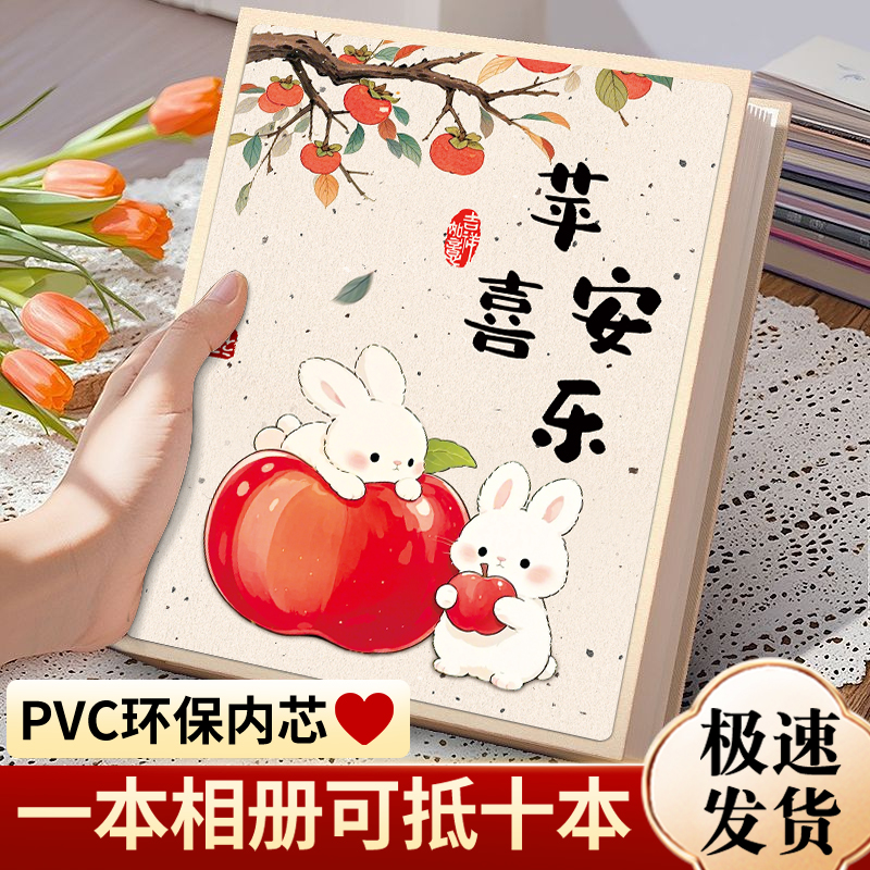 6寸大容量家庭插页式相册本影集5