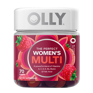 【所有女生直播间】OLLY女性复合成人维生素软糖健康营养素70粒