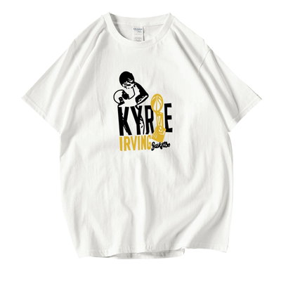 欧文T恤骑士队凯里欧文同款kyrie irving短袖 篮球运动短袖青少年