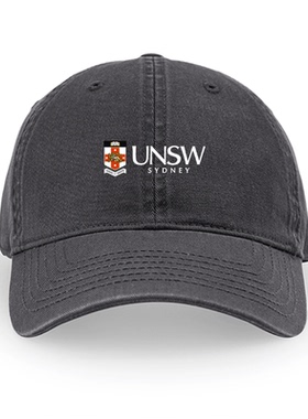 UNSW新南威尔士大学纪念品周边帽子简约鸭舌帽遮阳帽户外防晒休闲