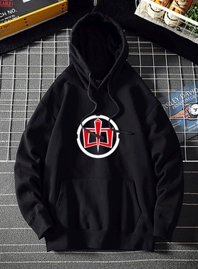 Sheldon谢耳朵TBBT 红中 生活大爆炸套头连帽卫衣青少年男女情侣