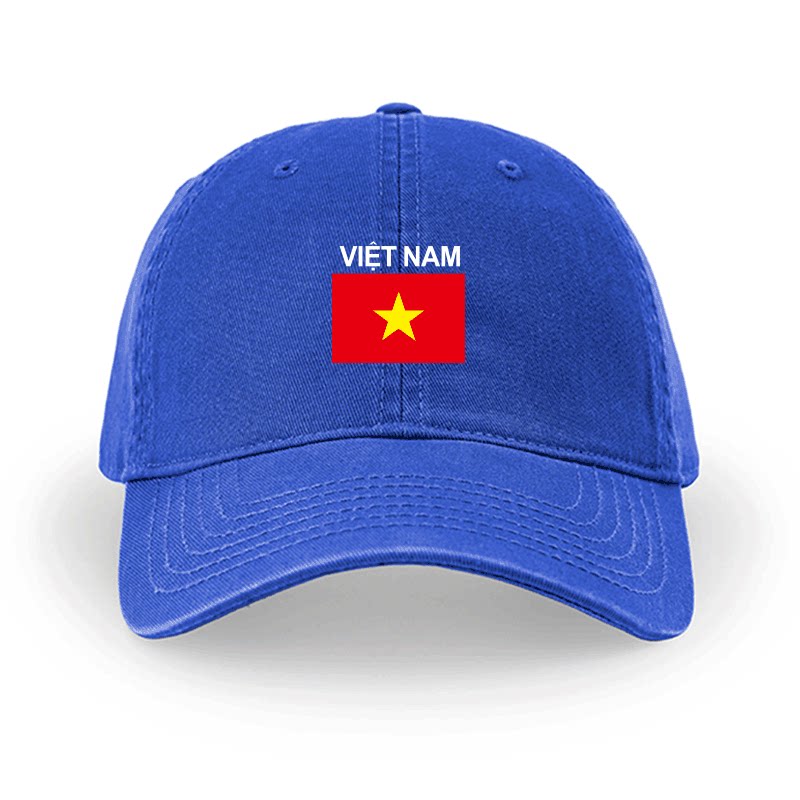 越南vietnam 国家足球男女鸭舌帽子棒球帽遮太阳帽旅游帽活动帽