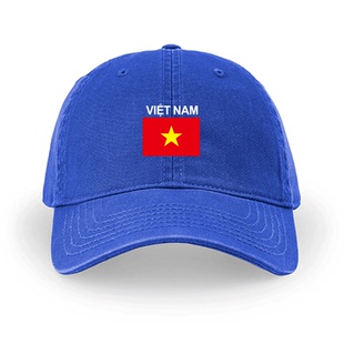 國家足球男女鴨舌帽子棒球帽遮太陽帽旅游帽活動帽 越南VietNam