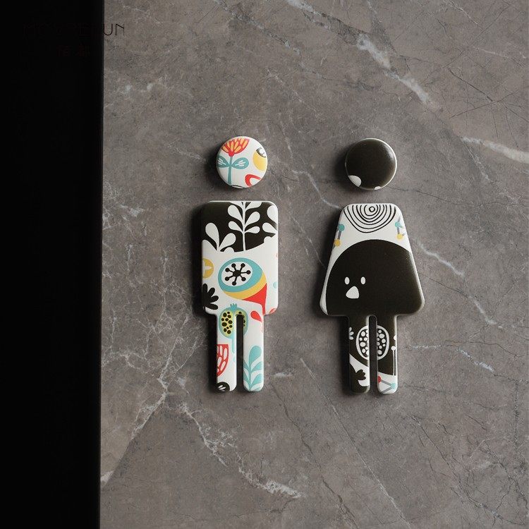 定制个性实心大理石标识牌商场咖啡厅洗手间门牌墙面指引导视牌厕所wc男女logo牌卫生间指示设计免钉易安装,文具电教/文化用品/商务用品,标志牌/提示牌/付款码,淘宝优惠券,粉丝福利购,淘宝优惠卷