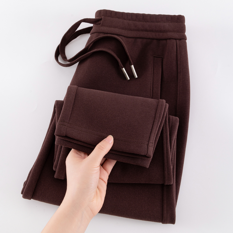 高腰QFILEEN长裤直筒休闲裤