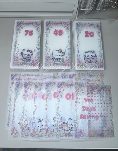 【饼干原创】猫咪31天52周100天365天存钱罐存款盒